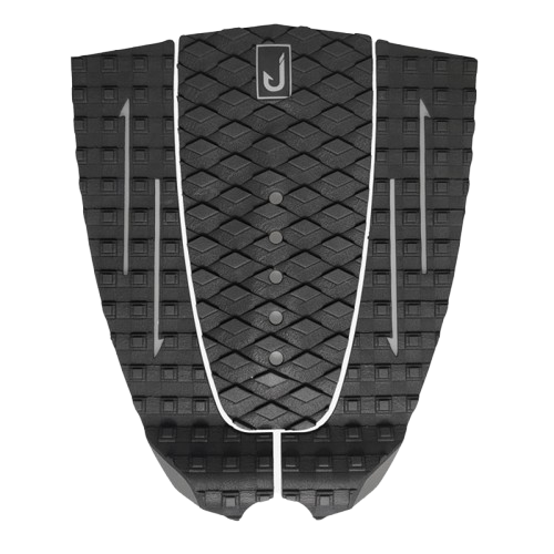 JUST Tractionpad surf - 3-pieces - Arch - Round - Black
